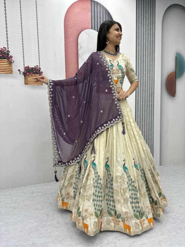 PC 480 – Wedding Wear Lehenga with Dark Wine Dupatta