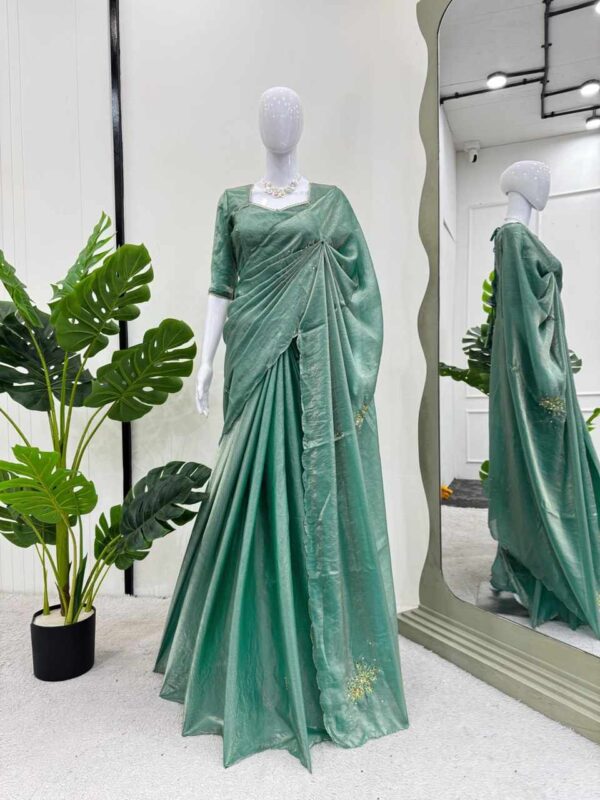 KD 556 – Fandy Silk Hand Work Saree ✨