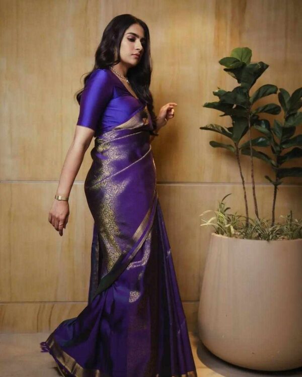 KPR 238 Soft Lichi Silk Saree